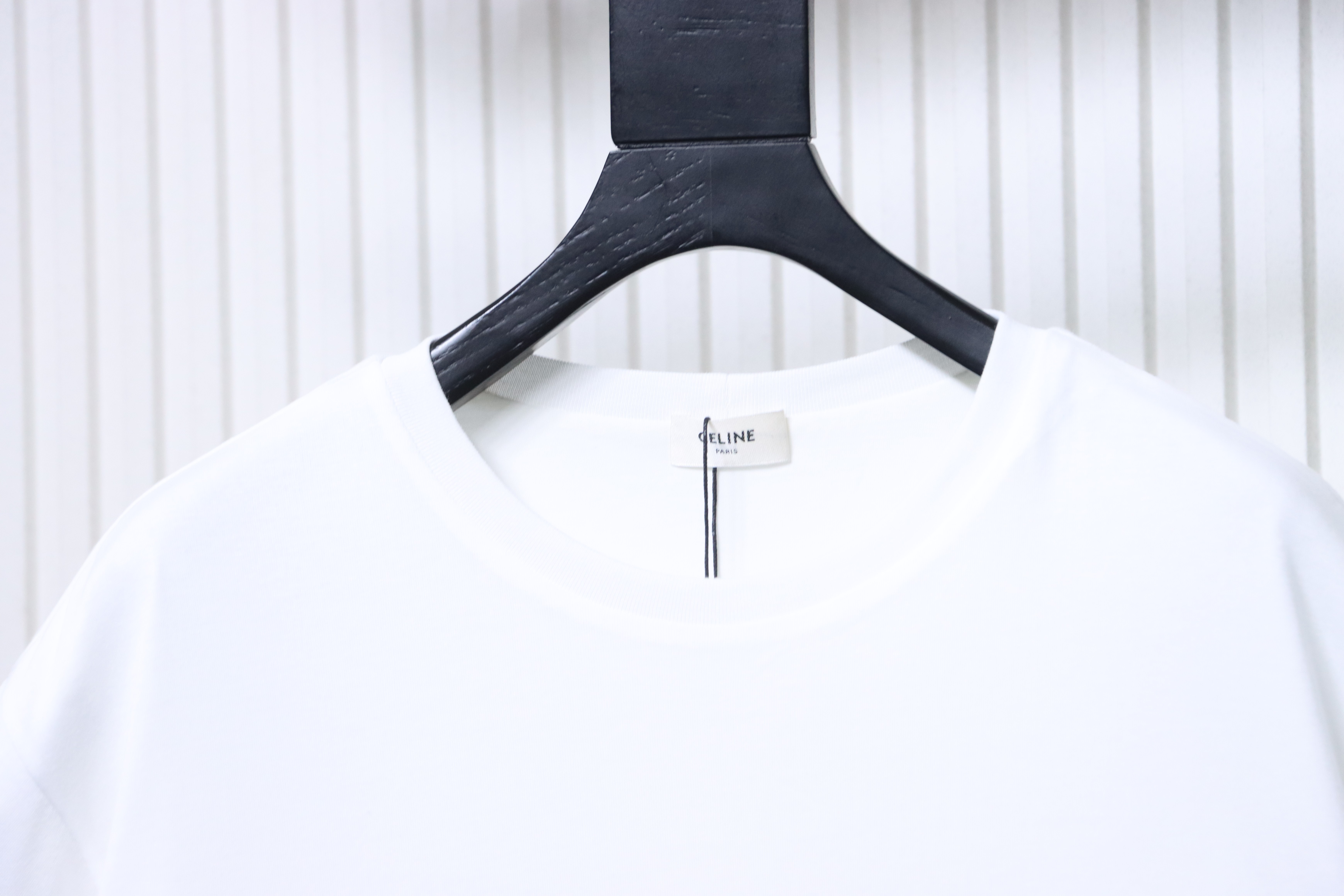 Celine Mesh Double-Layer Short Sleeve T-Shirt