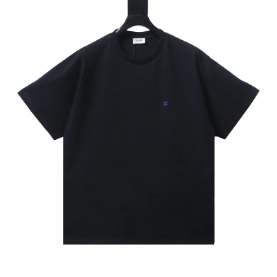Celine Small Blue Label Short Sleeve T-Shirt 02