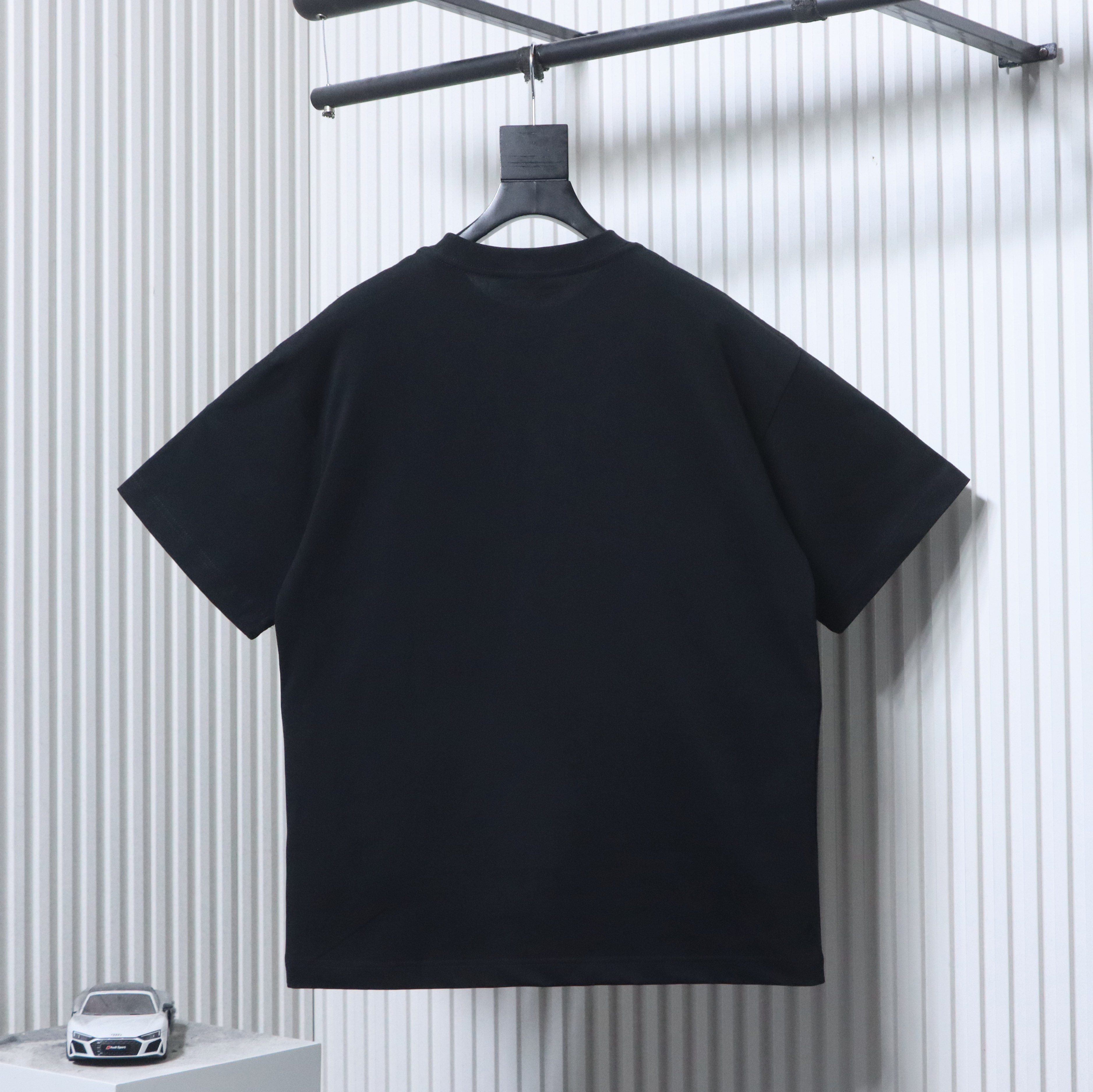 Celine SS26 Pocket Embroidered Logo Short Sleeve T-Shirt
