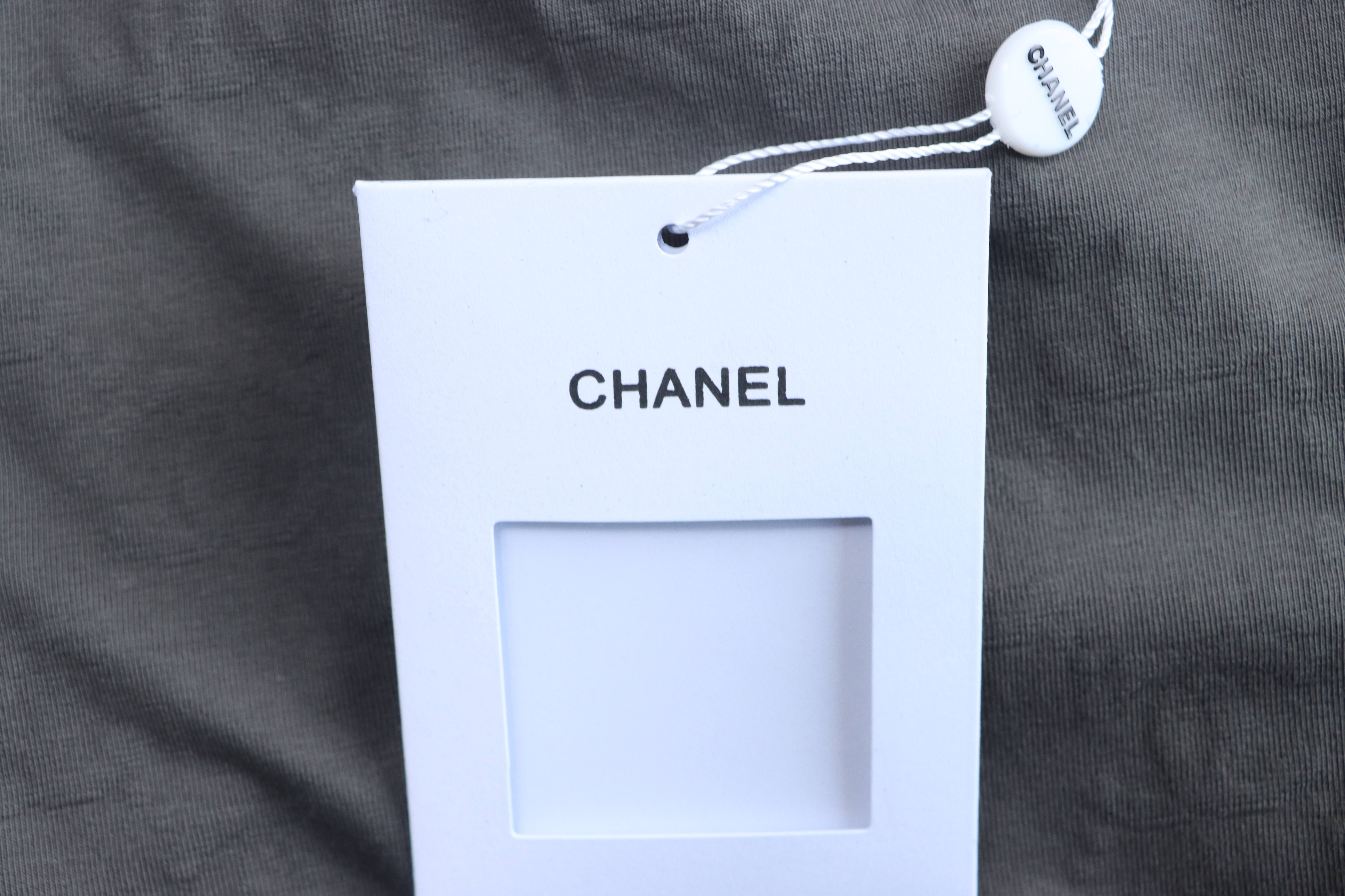Chanel Allover Monogram Jacquard Short Sleeve T-Shirt Style 1