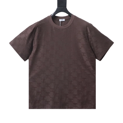 Chanel Allover Monogram Jacquard Short Sleeve T-Shirt Style 2 02