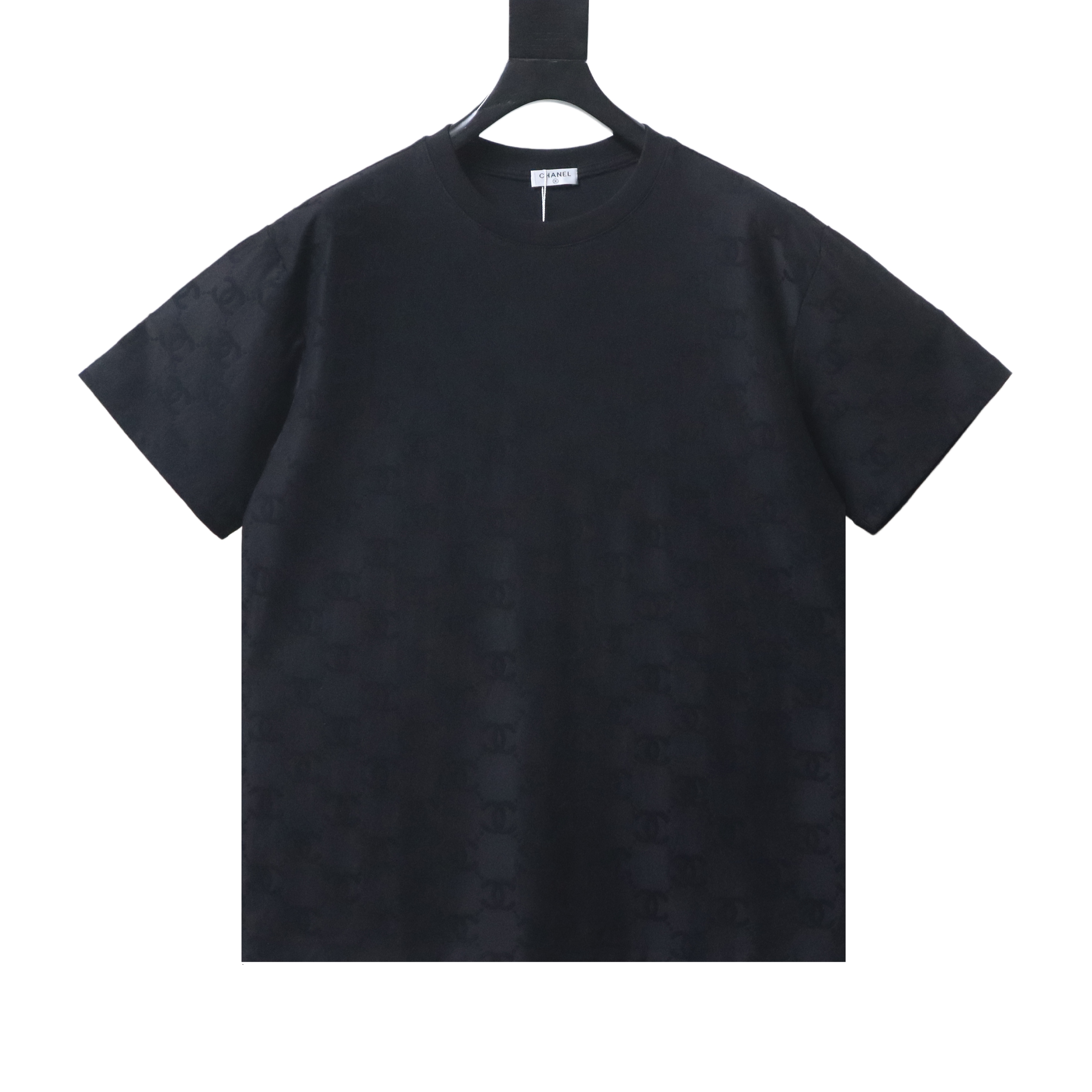 Chanel Allover Monogram Jacquard Short Sleeve T-Shirt Style 3