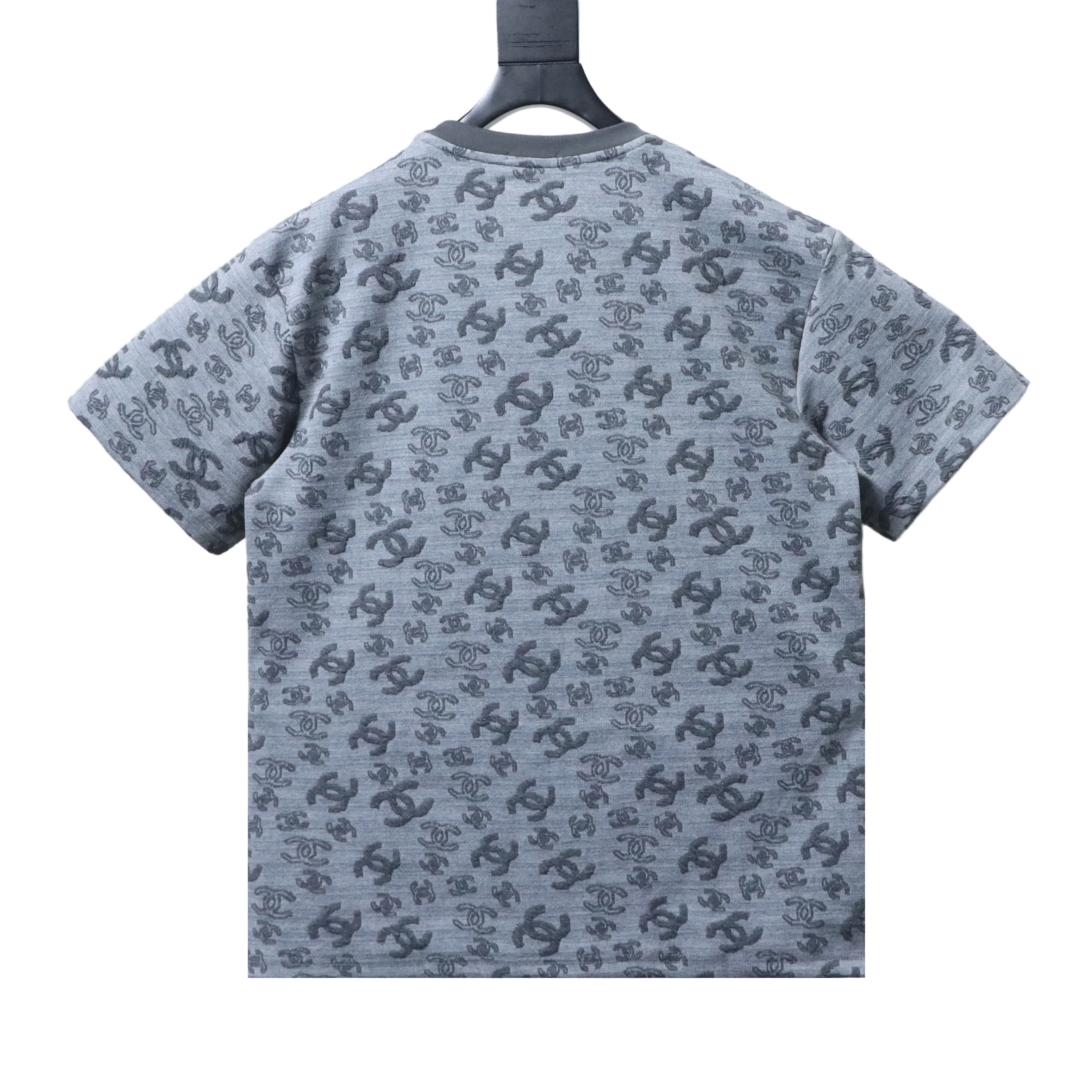 Chanel Allover Monogram Jacquard Short Sleeve T-Shirt Style 4