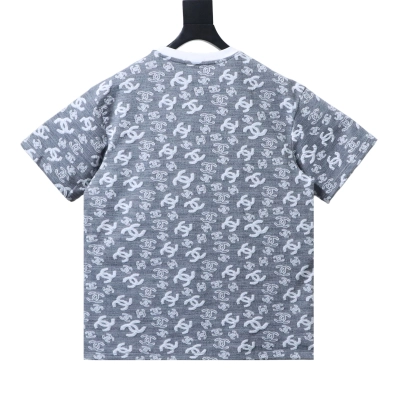 Chanel Allover Monogram Jacquard Short Sleeve T-Shirt Style 5 02