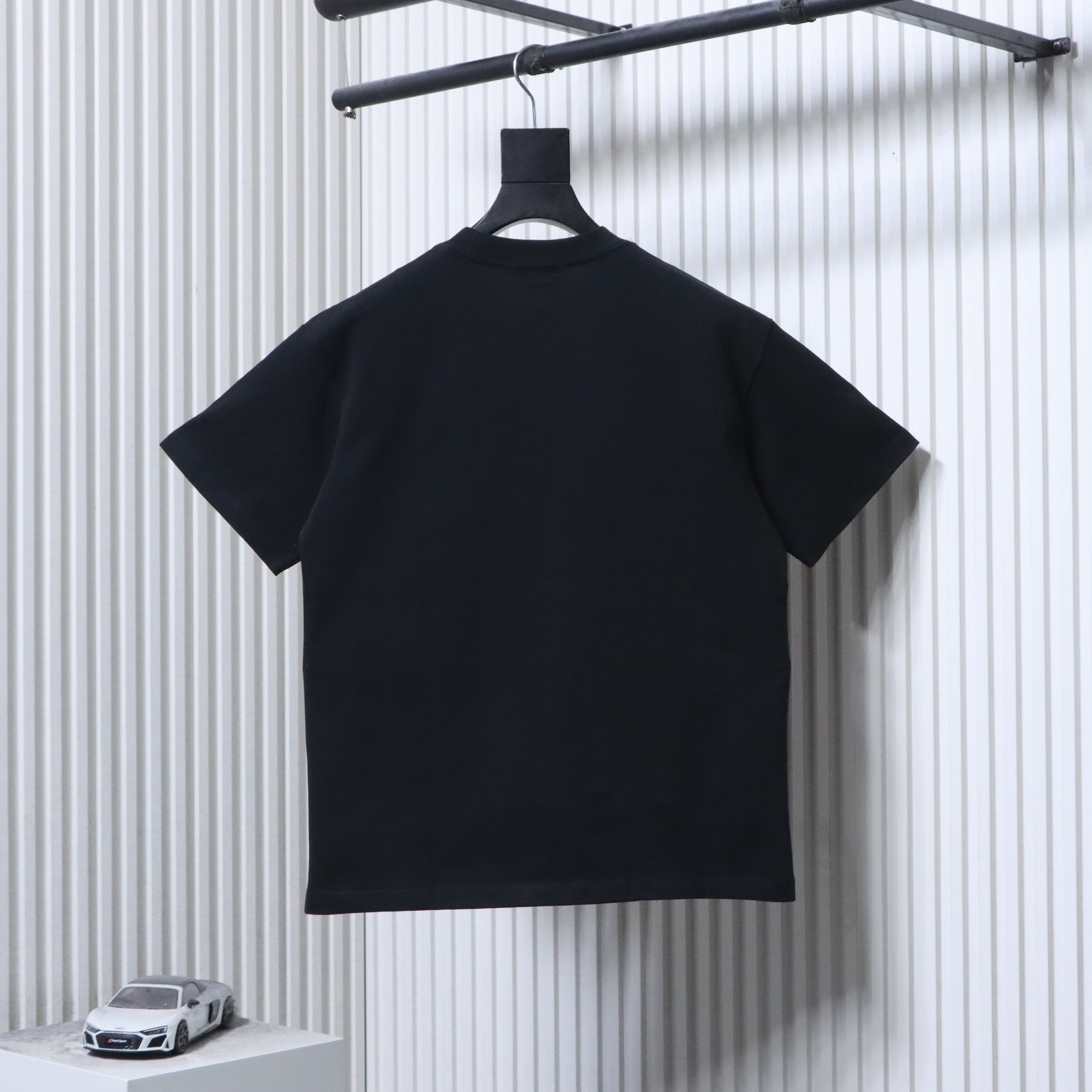 Chanel Double C Ink Print Short Sleeve T-Shirt