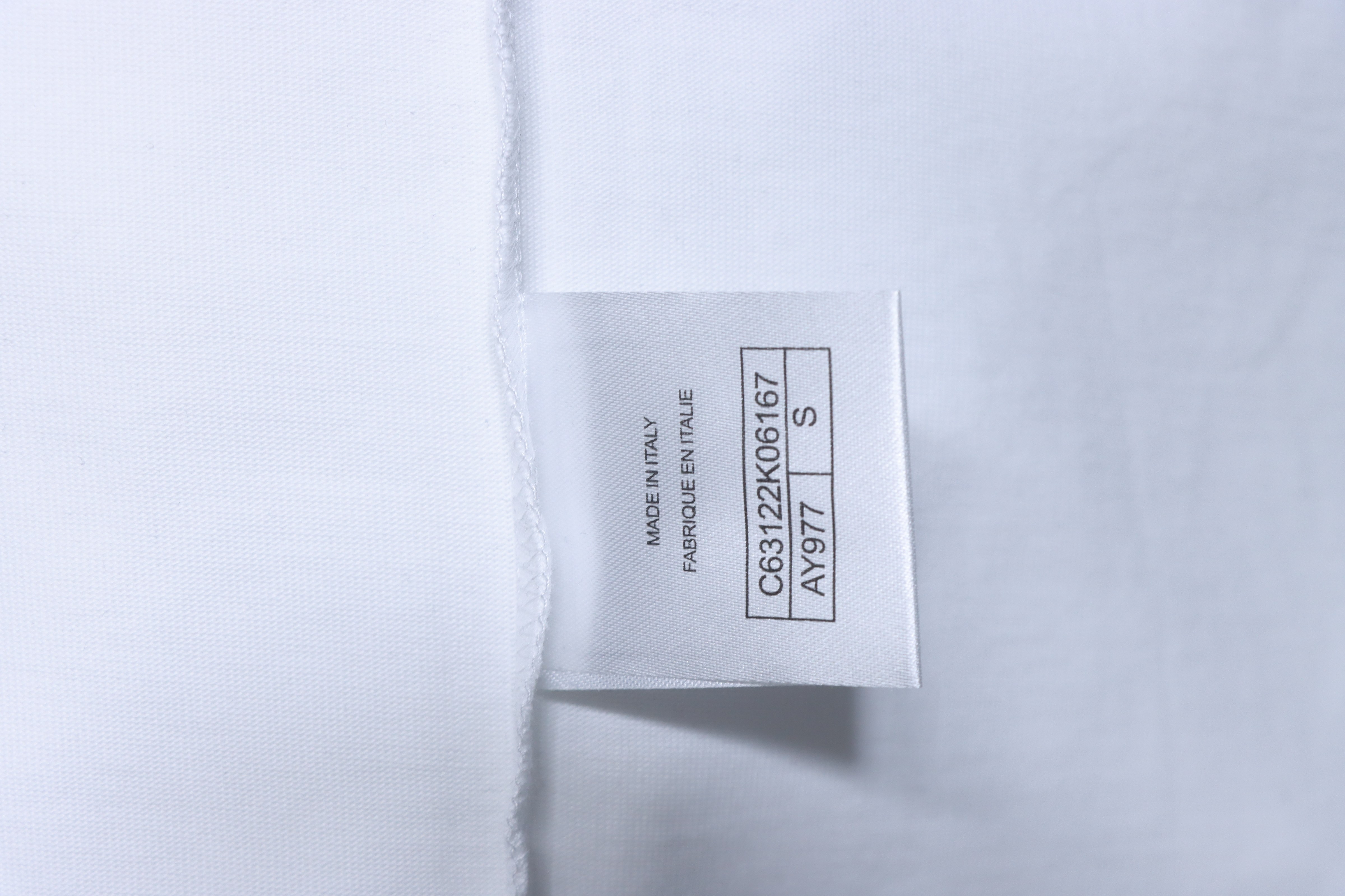 Chanel Hand-Drawn Double C Print Short Sleeve T-Shirt Style 2