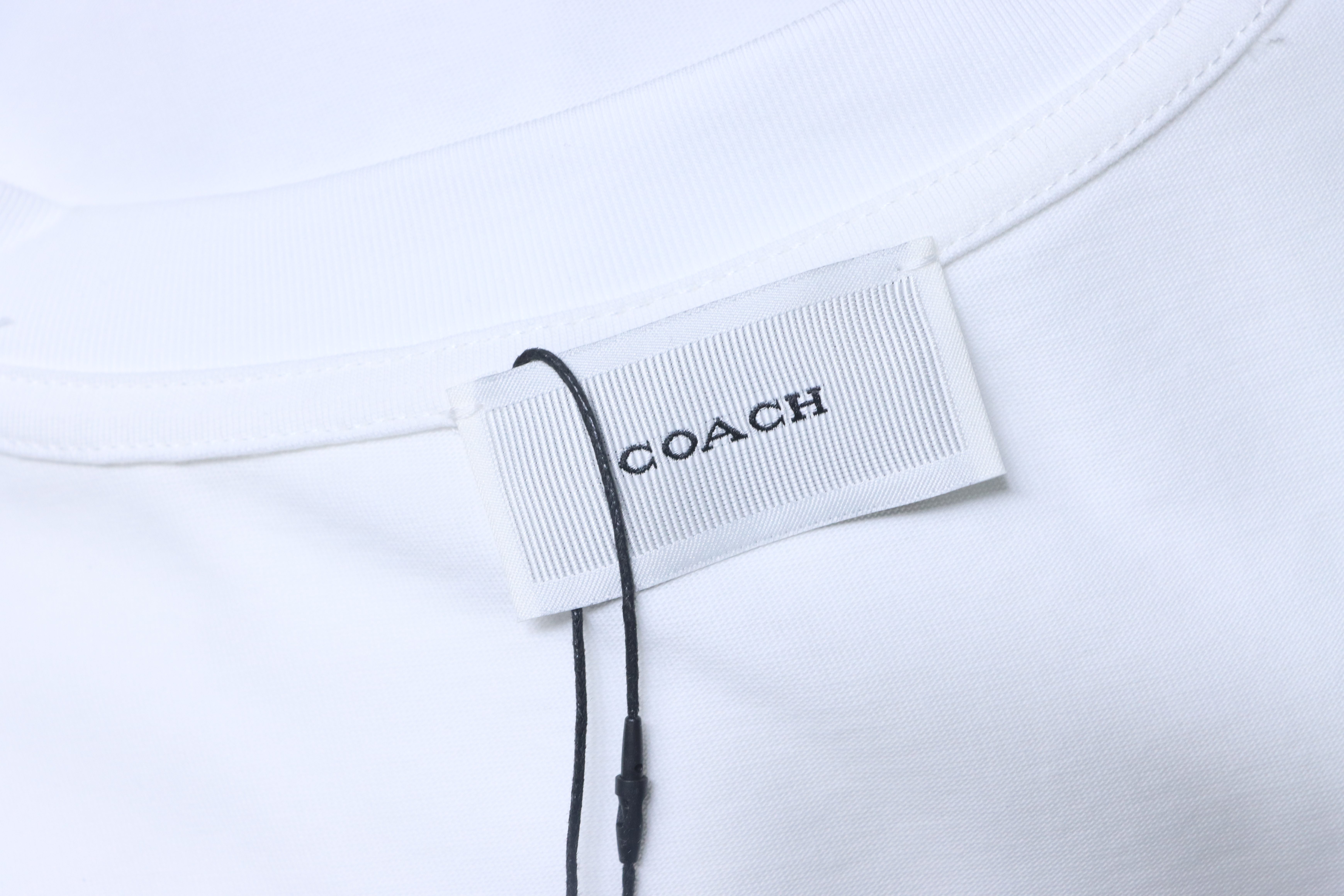 CLOT x COACH Horse and Carriage Logo Letter Short Sleeve T-Shirt Style 2