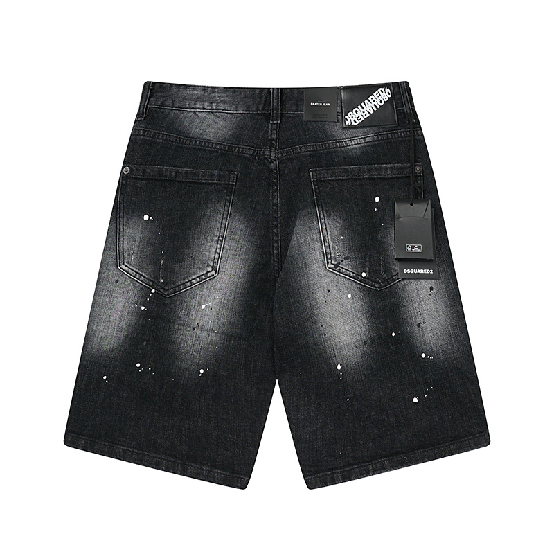 DSQUARED2 2036 Stretch Denim Shorts