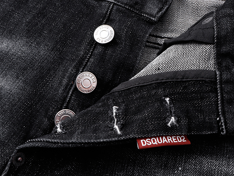 DSQUARED2 2036 Stretch Denim Shorts