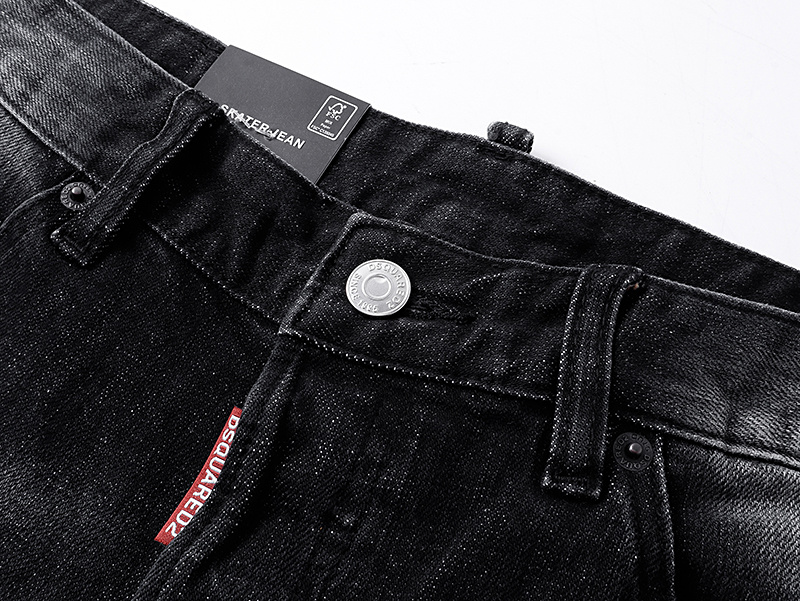 DSQUARED2 2036 Stretch Denim Shorts
