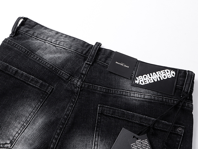 DSQUARED2 2036 Stretch Denim Shorts