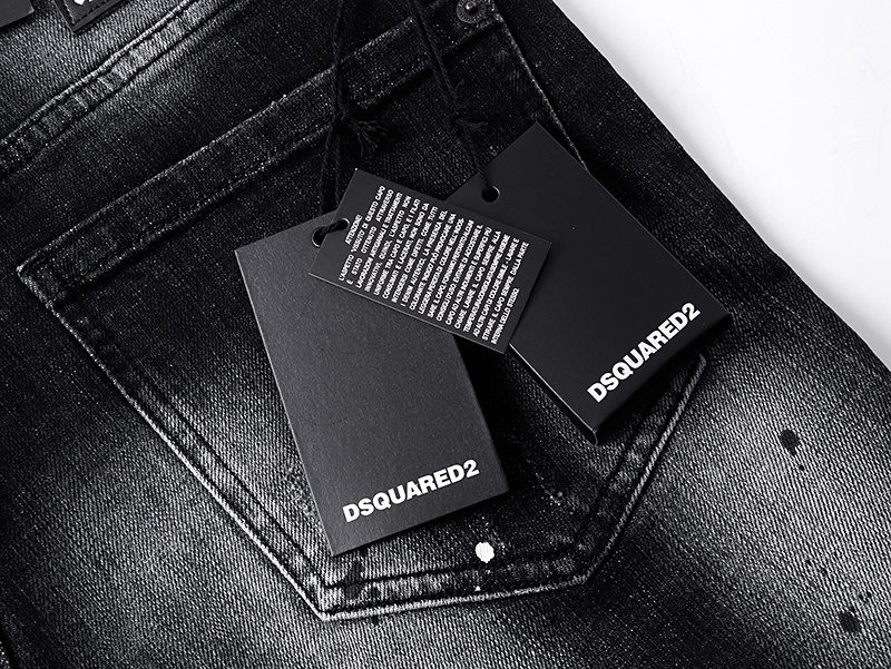 DSQUARED2 2036 Stretch Denim Shorts