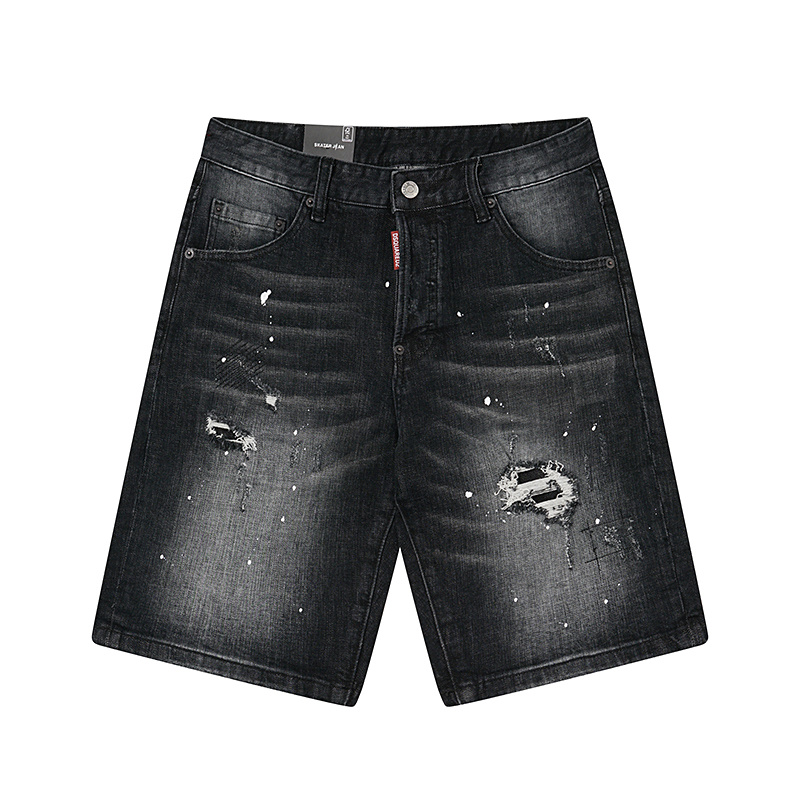 DSQUARED2 2037 Stretch Denim Shorts