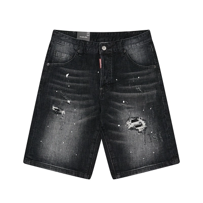 DSQUARED2 2037 Stretch Denim Shorts 02