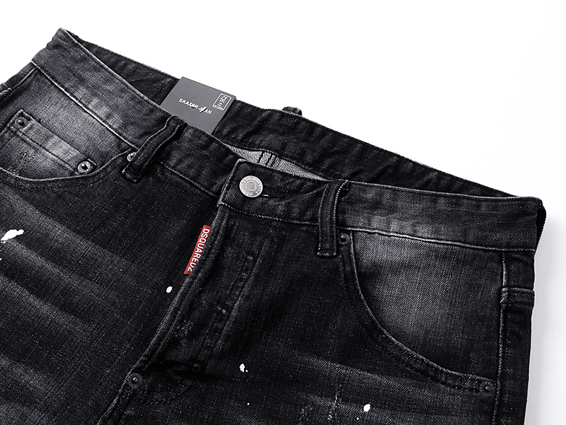 DSQUARED2 2037 Stretch Denim Shorts