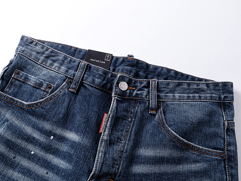 DSQUARED2 2038 Stretch Denim Shorts