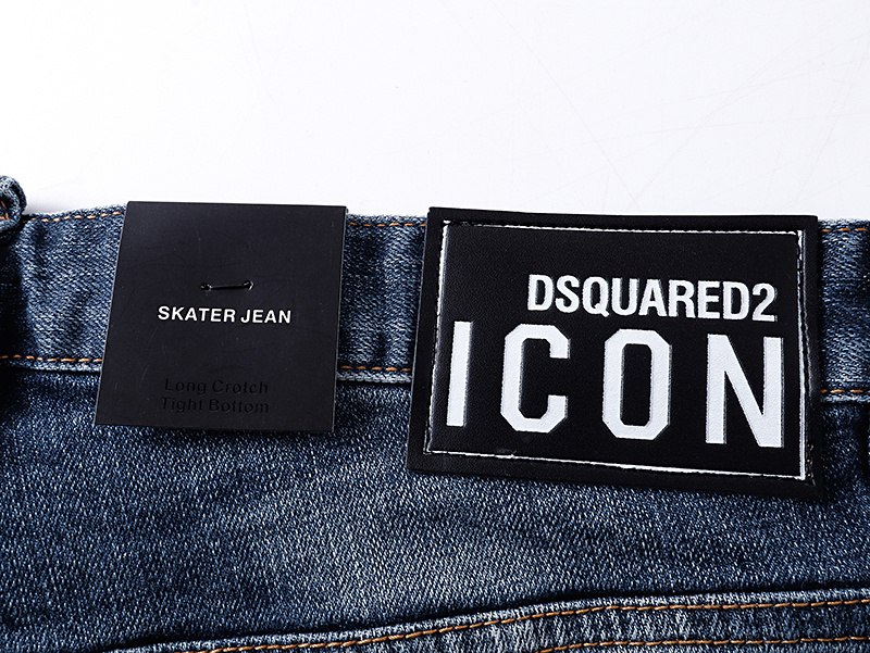 DSQUARED2 2038 Stretch Denim Shorts