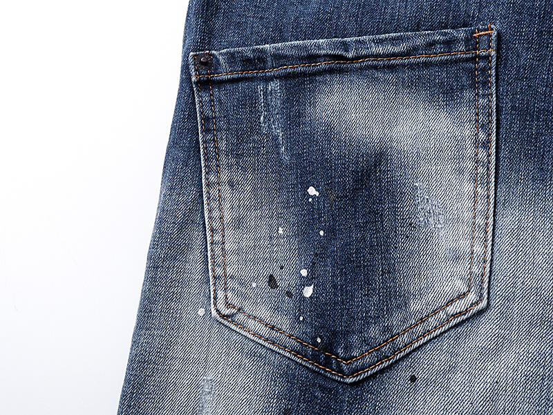 DSQUARED2 2038 Stretch Denim Shorts