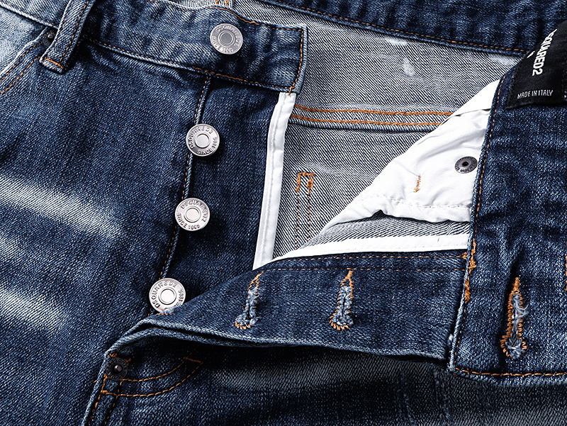 DSQUARED2 2039 Stretch Denim Shorts