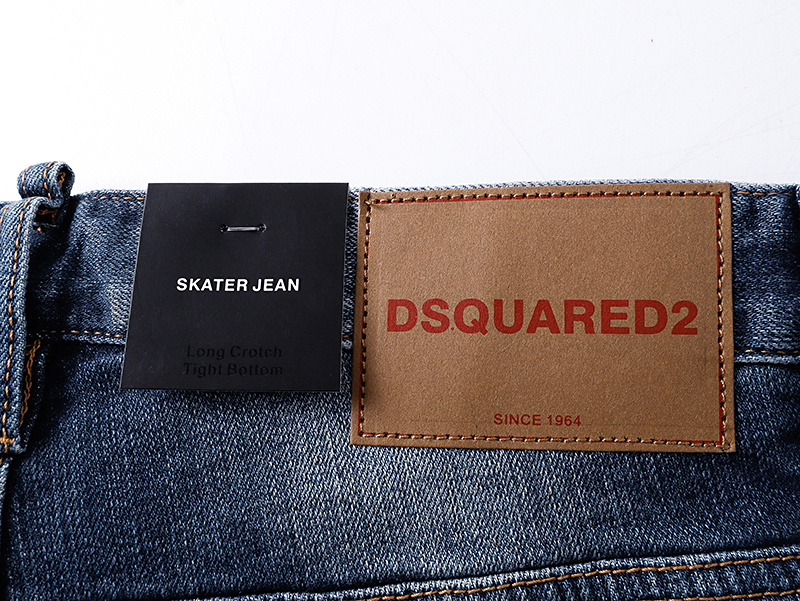 DSQUARED2 2039 Stretch Denim Shorts
