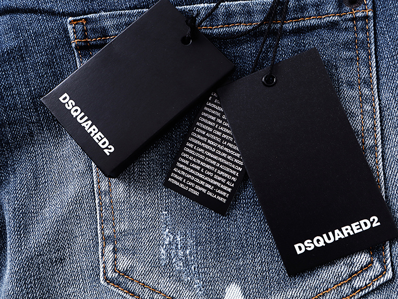 DSQUARED2 2039 Stretch Denim Shorts