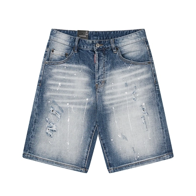 DSQUARED2 2040 Stretch Denim Shorts 02