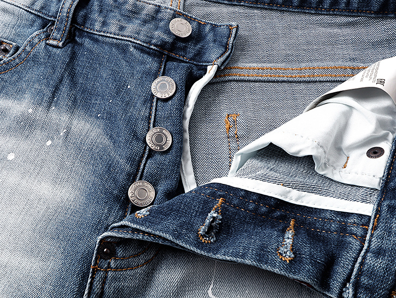 DSQUARED2 2040 Stretch Denim Shorts
