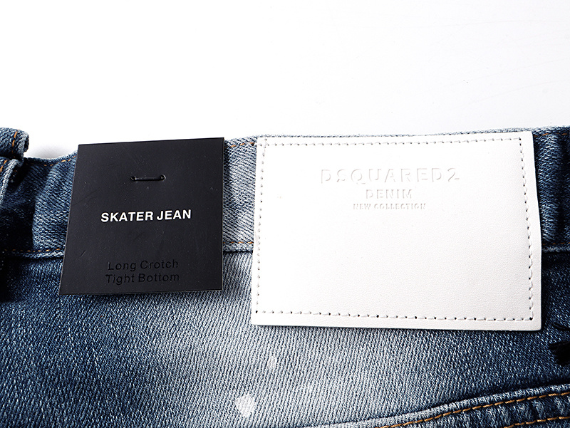 DSQUARED2 2040 Stretch Denim Shorts