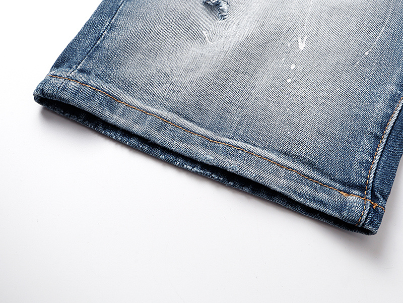 DSQUARED2 2040 Stretch Denim Shorts