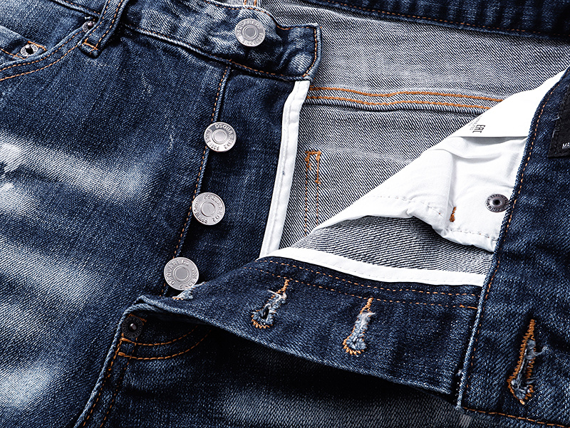 DSQUARED2 2051 Stretch Denim Shorts