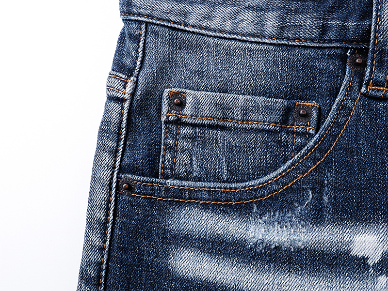 DSQUARED2 2051 Stretch Denim Shorts