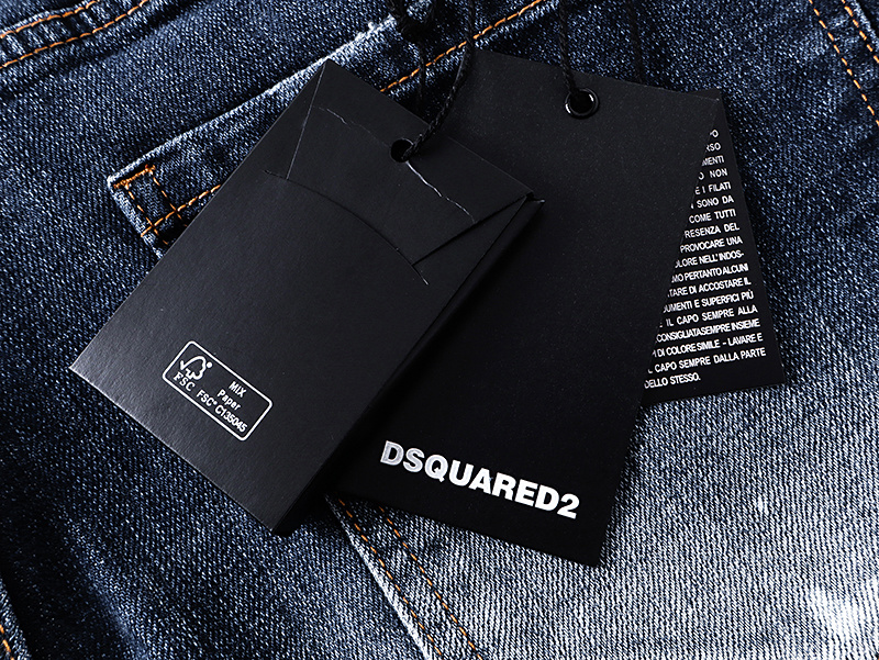 DSQUARED2 2051 Stretch Denim Shorts