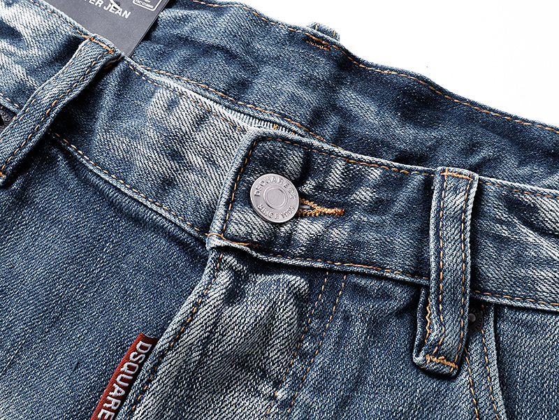 DSQUARED2 2052 Stretch Denim Shorts