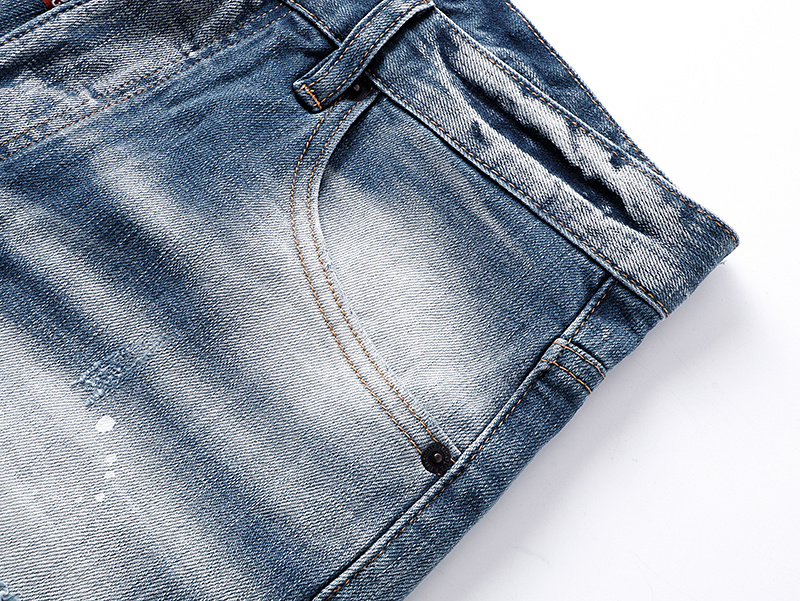 DSQUARED2 2052 Stretch Denim Shorts