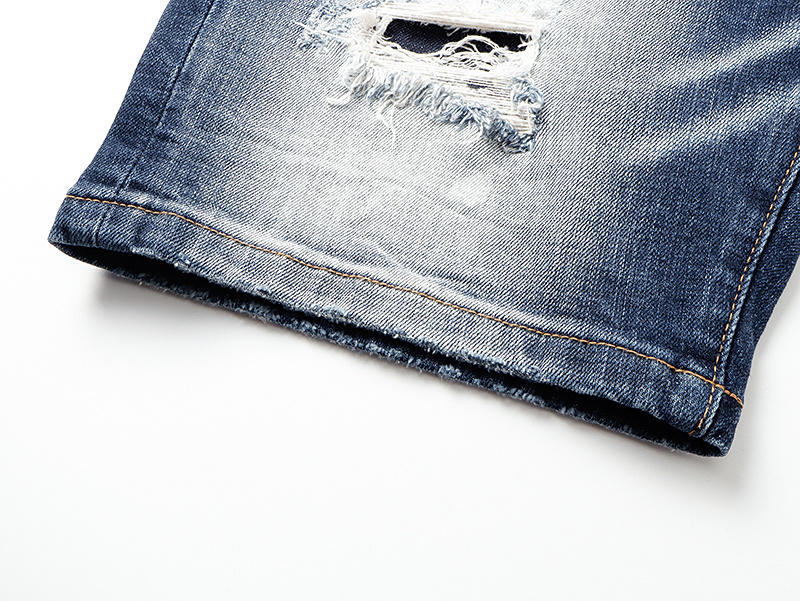 DSQUARED2 2053 Stretch Denim Shorts