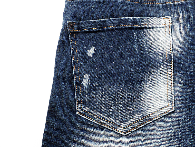 DSQUARED2 2053 Stretch Denim Shorts