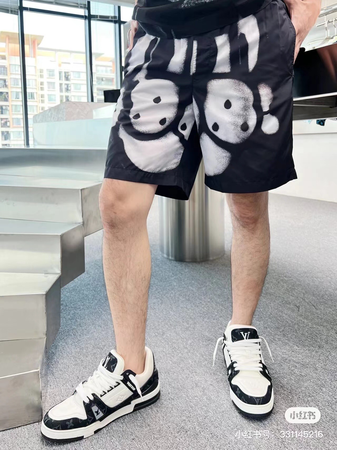Givenchy 2024SS GVC Woven Big Dog Shorts