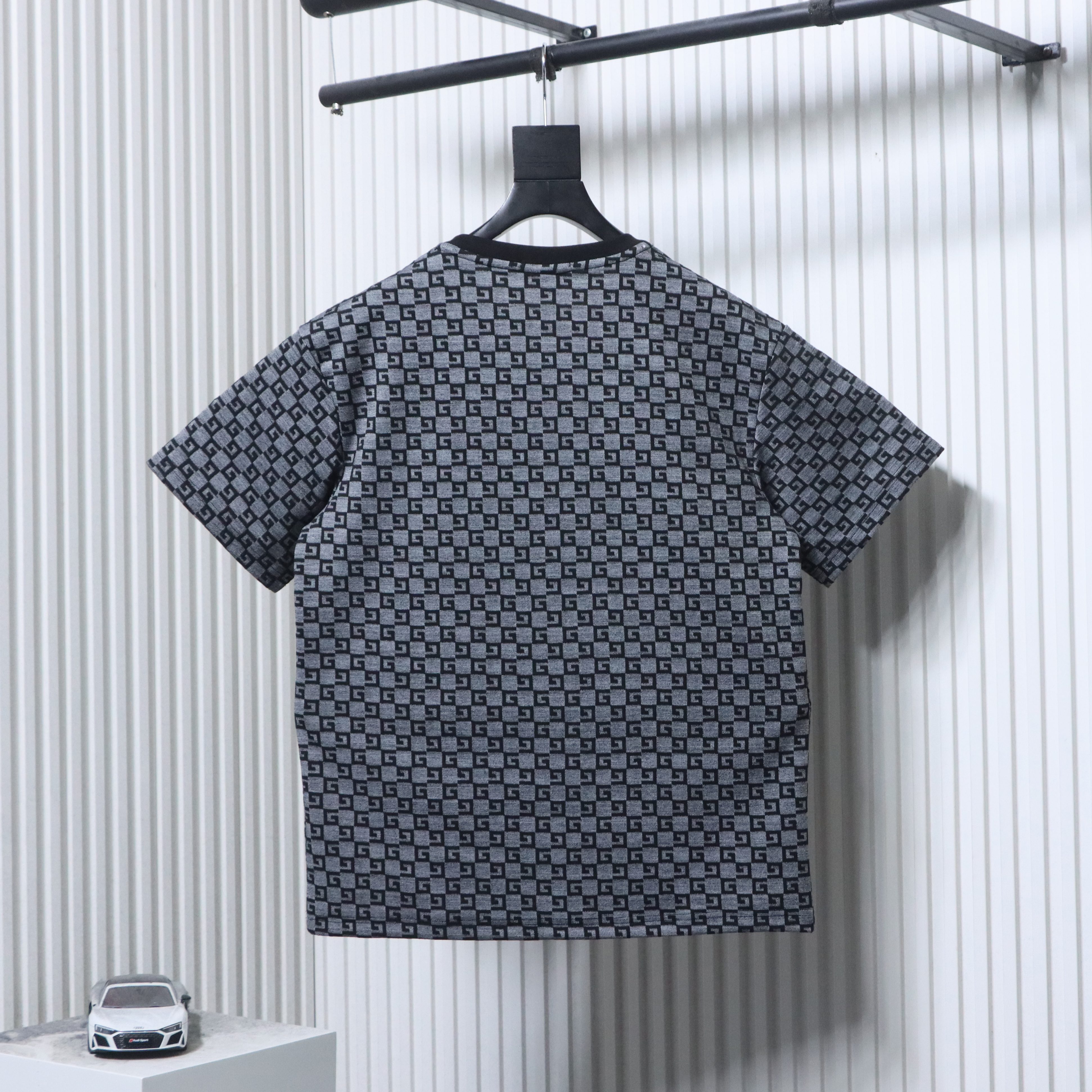 Givenchy 26SS Allover Monogram Jacquard Short Sleeve T-Shirt Style 1