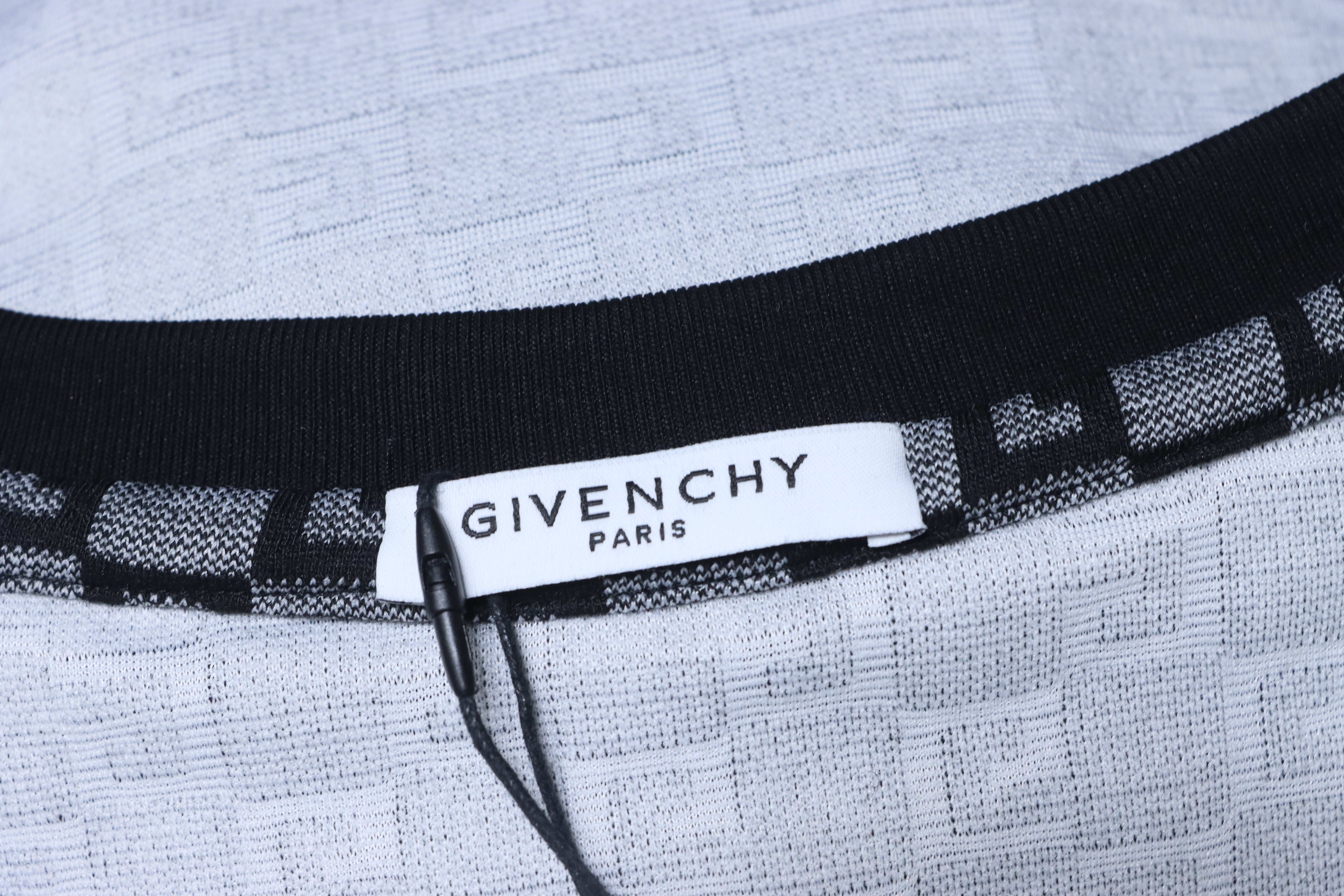 Givenchy 26SS Allover Monogram Jacquard Short Sleeve T-Shirt Style 1