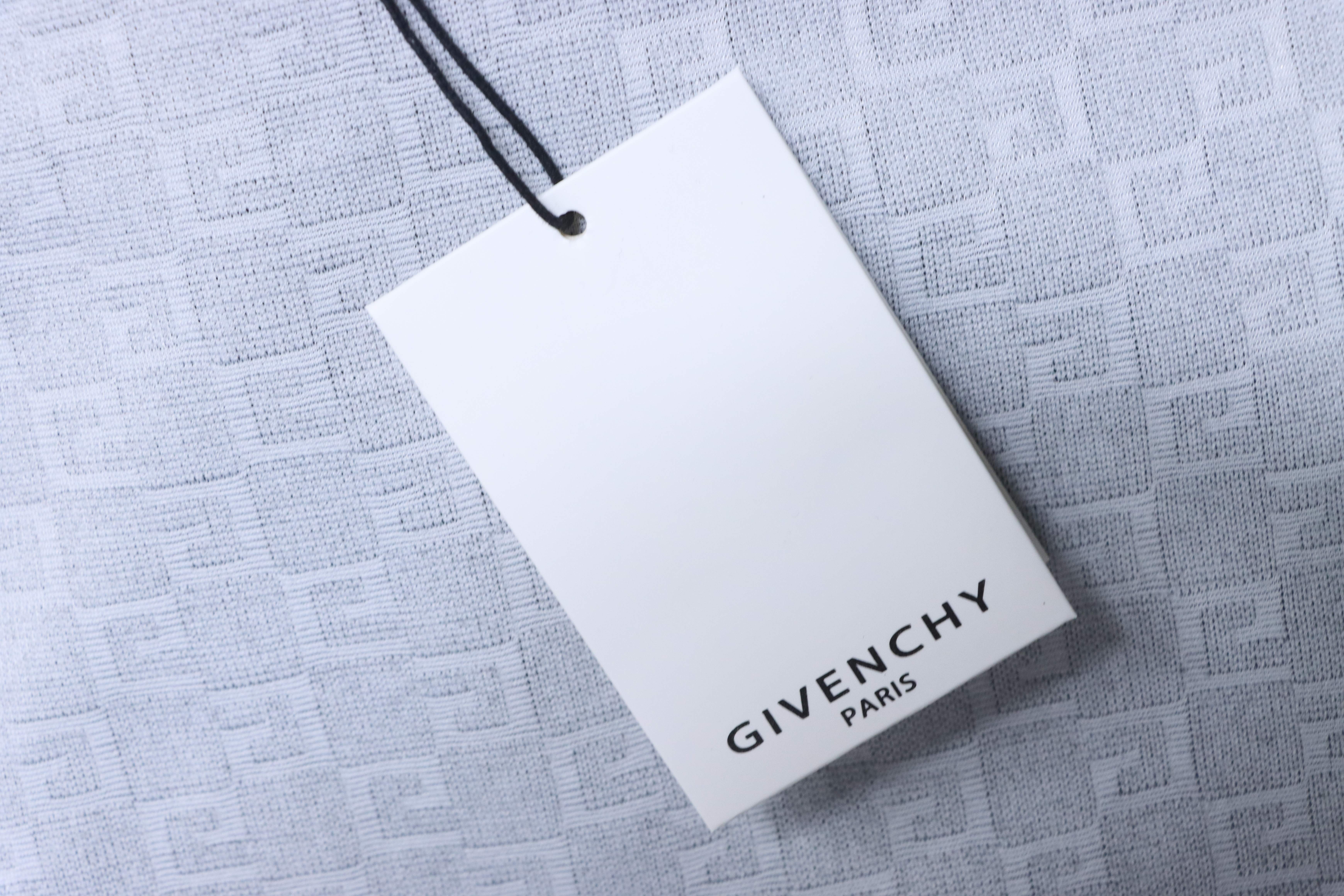 Givenchy 26SS Allover Monogram Jacquard Short Sleeve T-Shirt Style 1