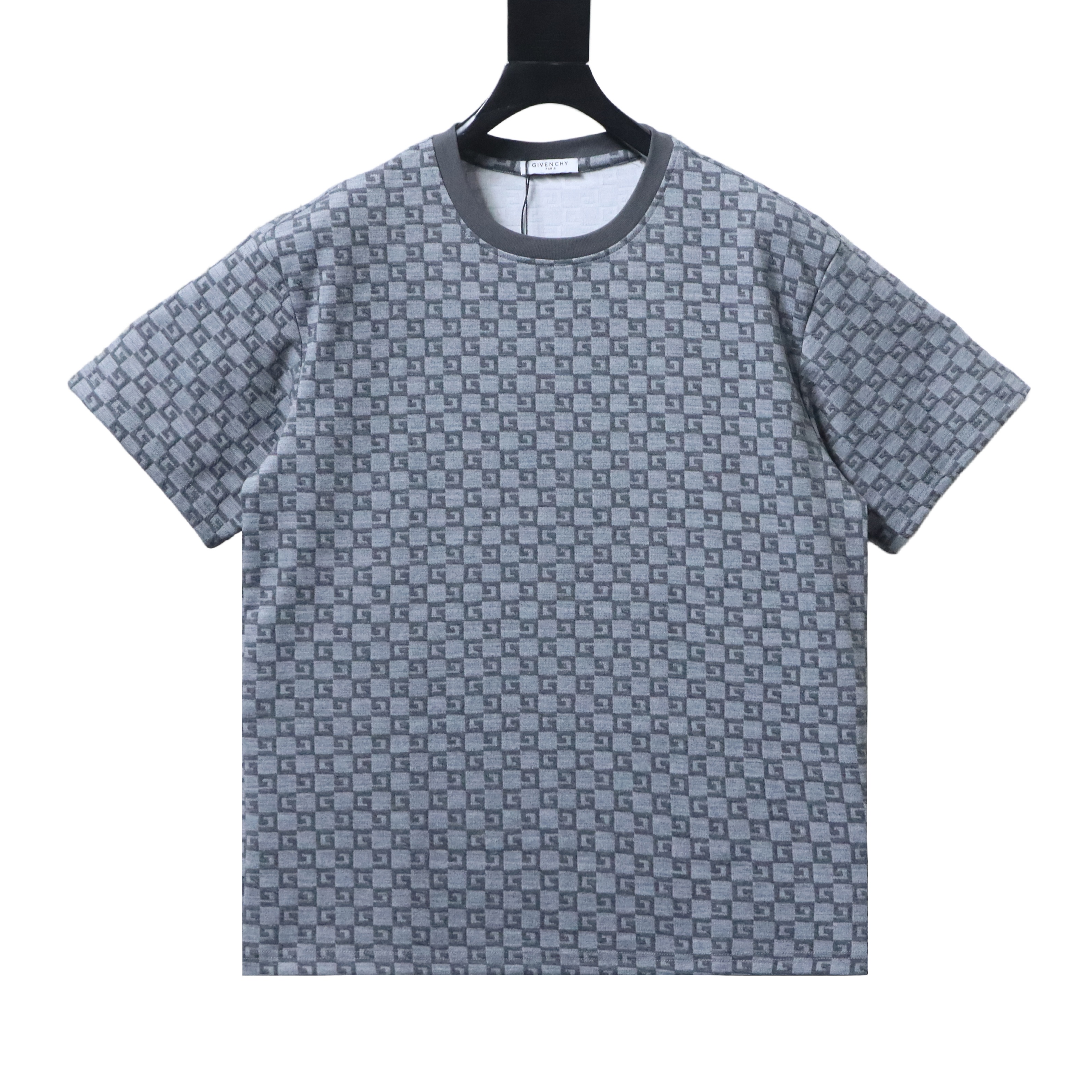 Givenchy 26SS Allover Monogram Jacquard Short Sleeve T-Shirt Style 2