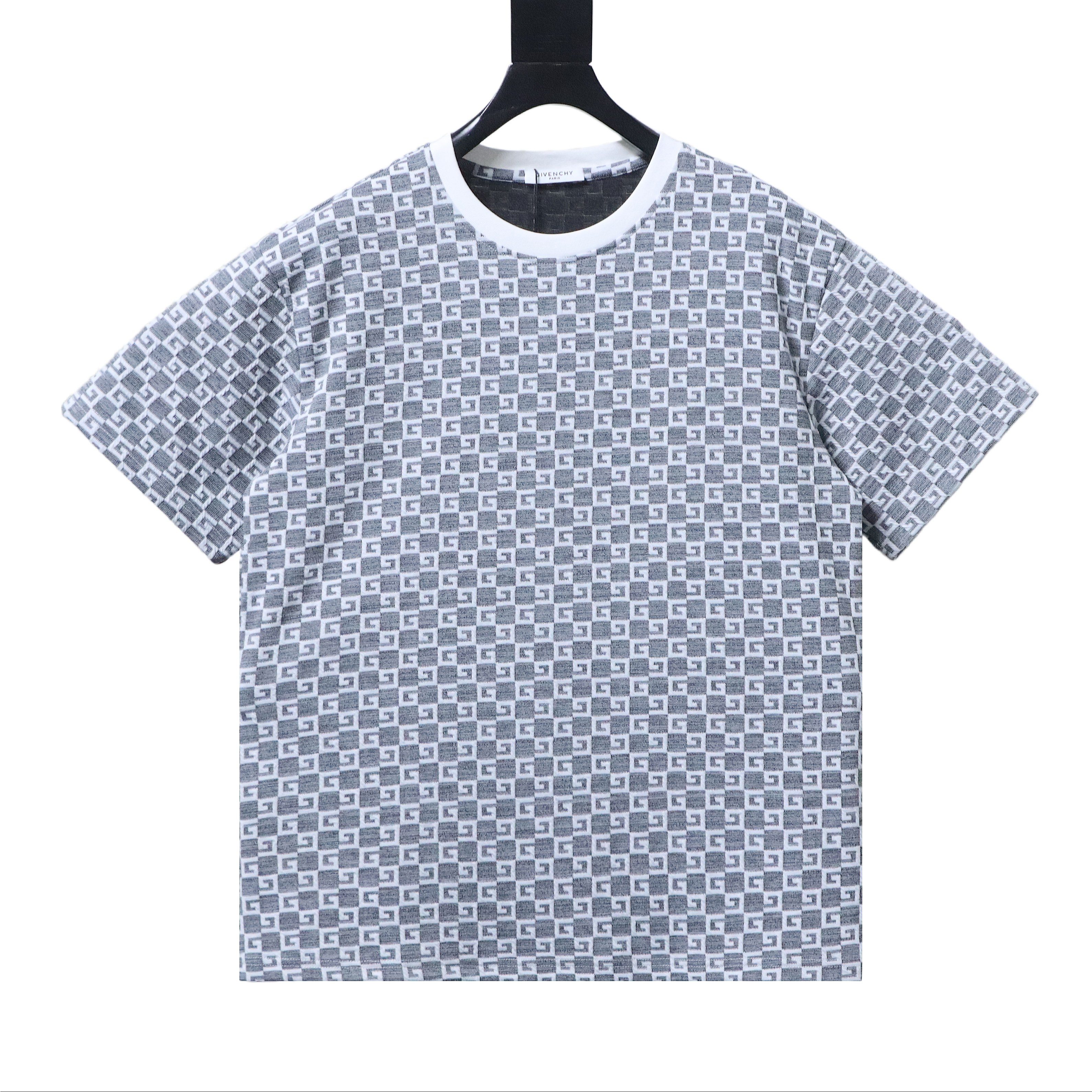 Givenchy 26SS Allover Monogram Jacquard Short Sleeve T-Shirt Style 3
