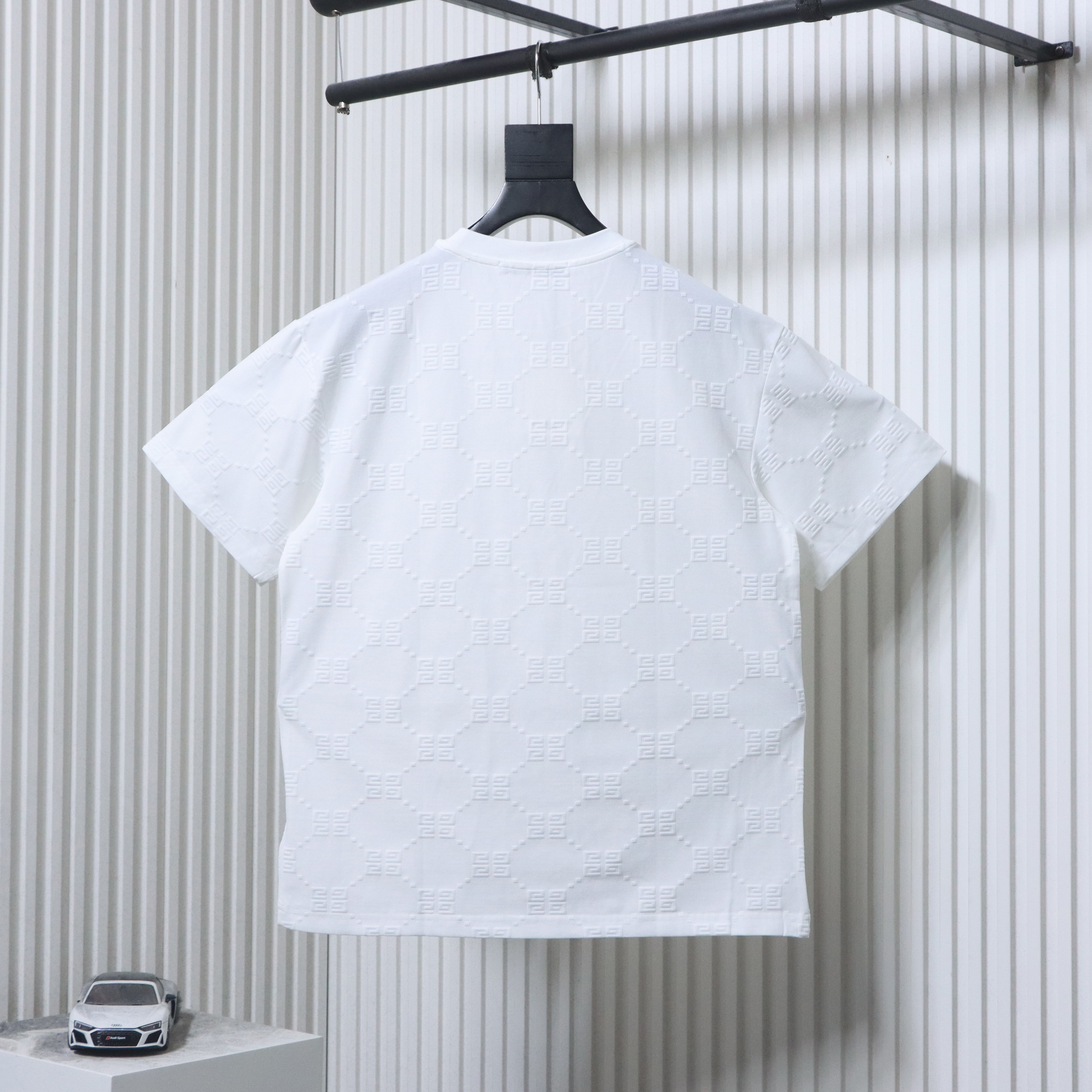 Givenchy 26SS Allover Monogram Jacquard Short Sleeve T-Shirt Style 5