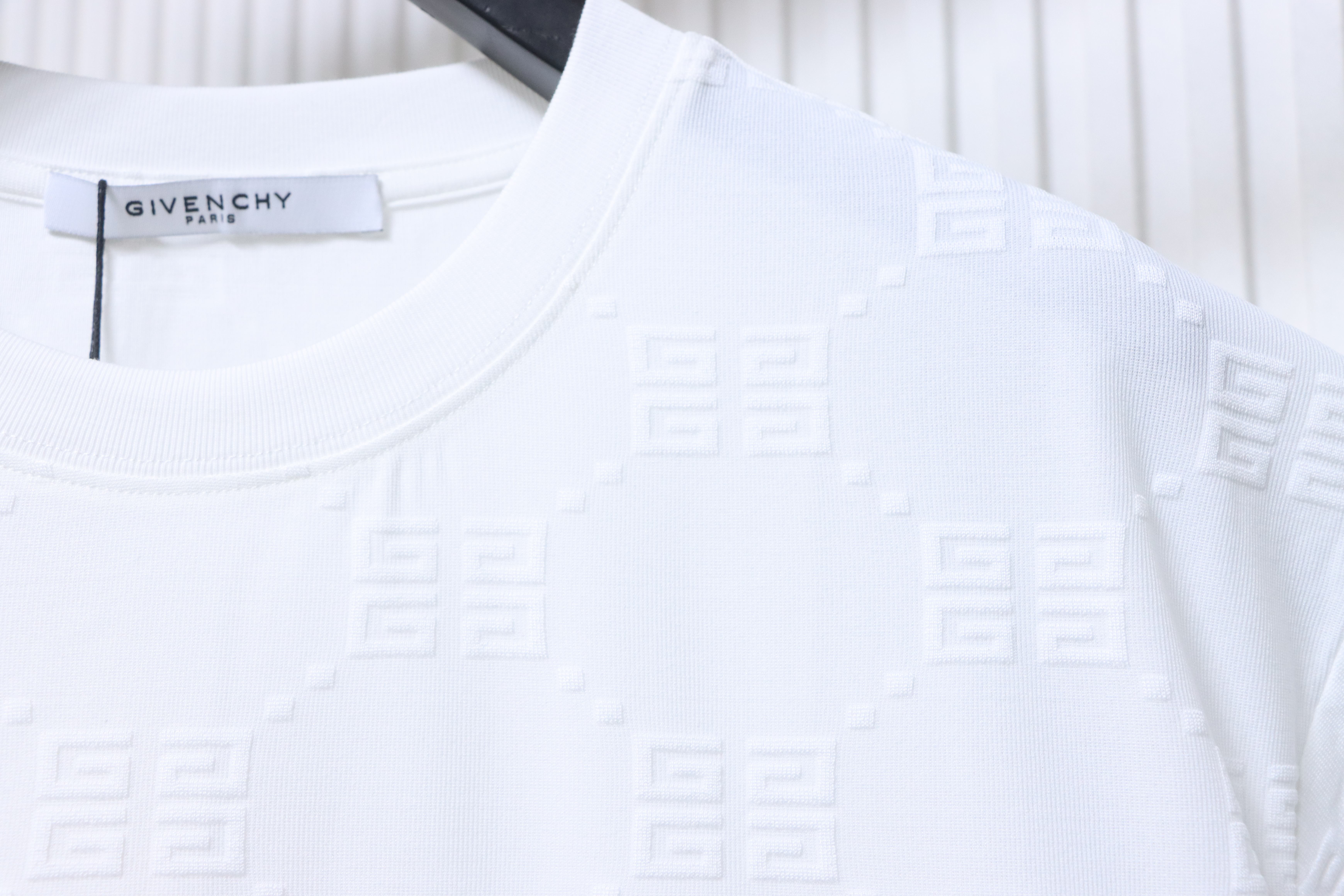 Givenchy 26SS Allover Monogram Jacquard Short Sleeve T-Shirt Style 5