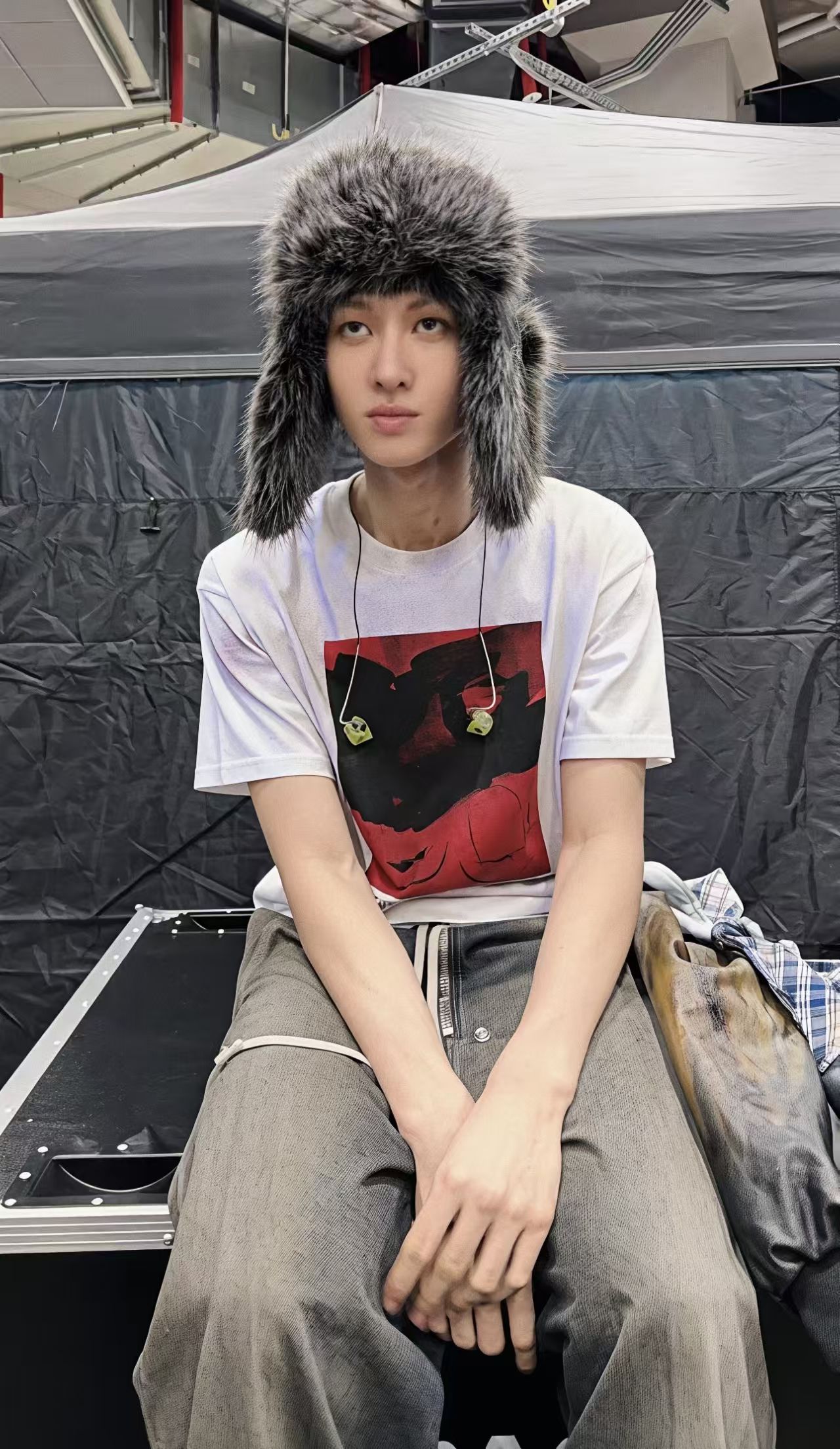 Givenchy 26SS Graphic Print Crewneck Short Sleeve T-Shirt Style 2
