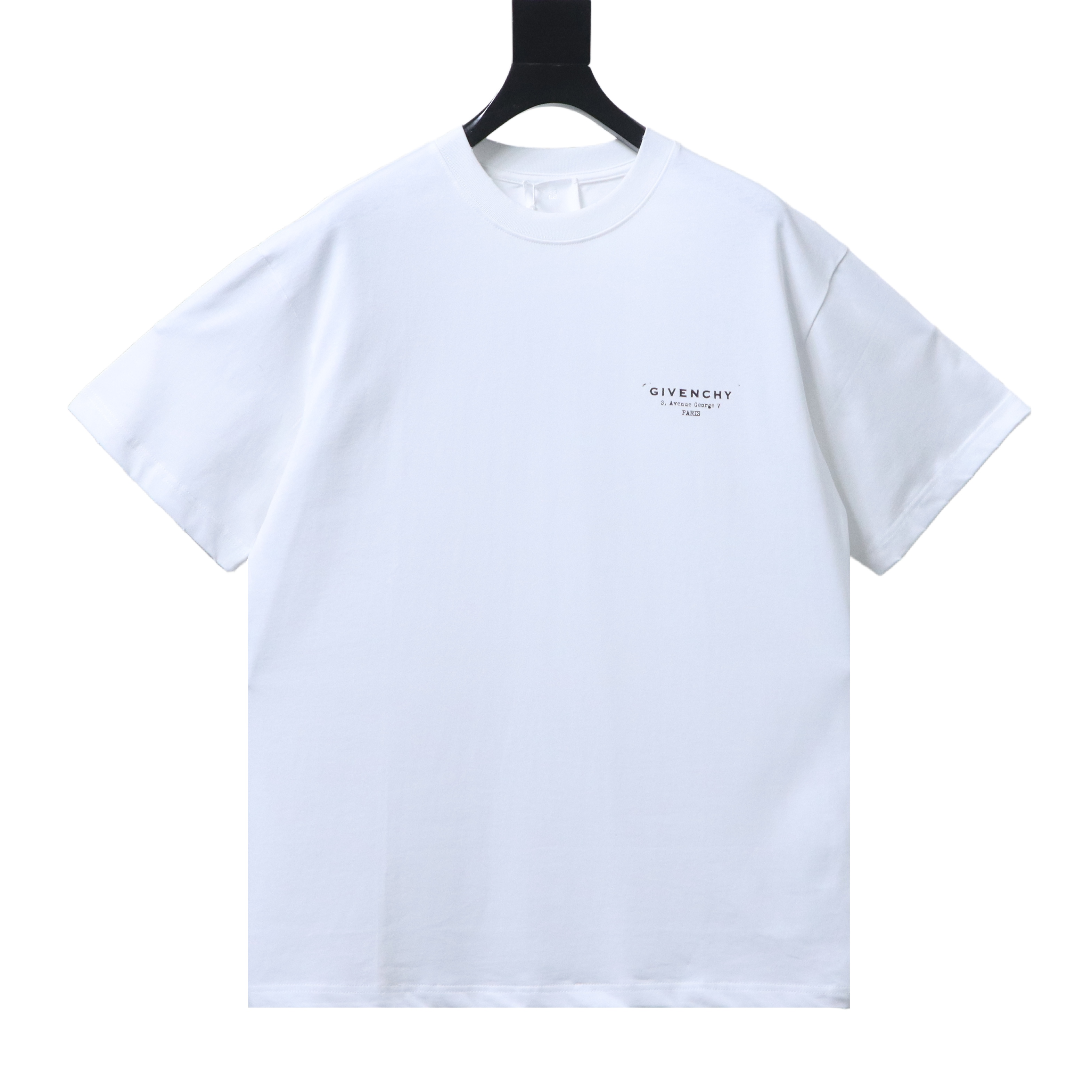 Givenchy Distressed Letter Print Short Sleeve T-Shirt Style 1