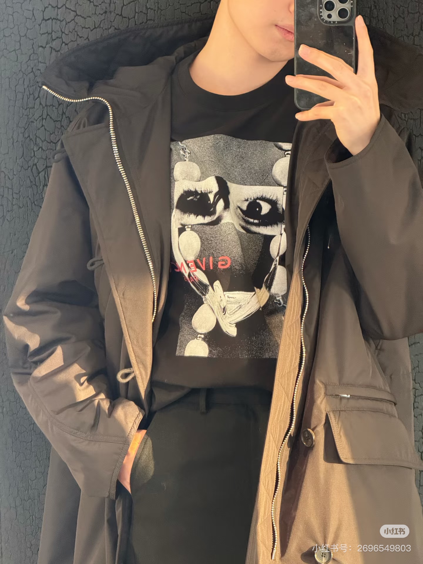 Givenchy Eye Graphic Print Short Sleeve T-Shirt