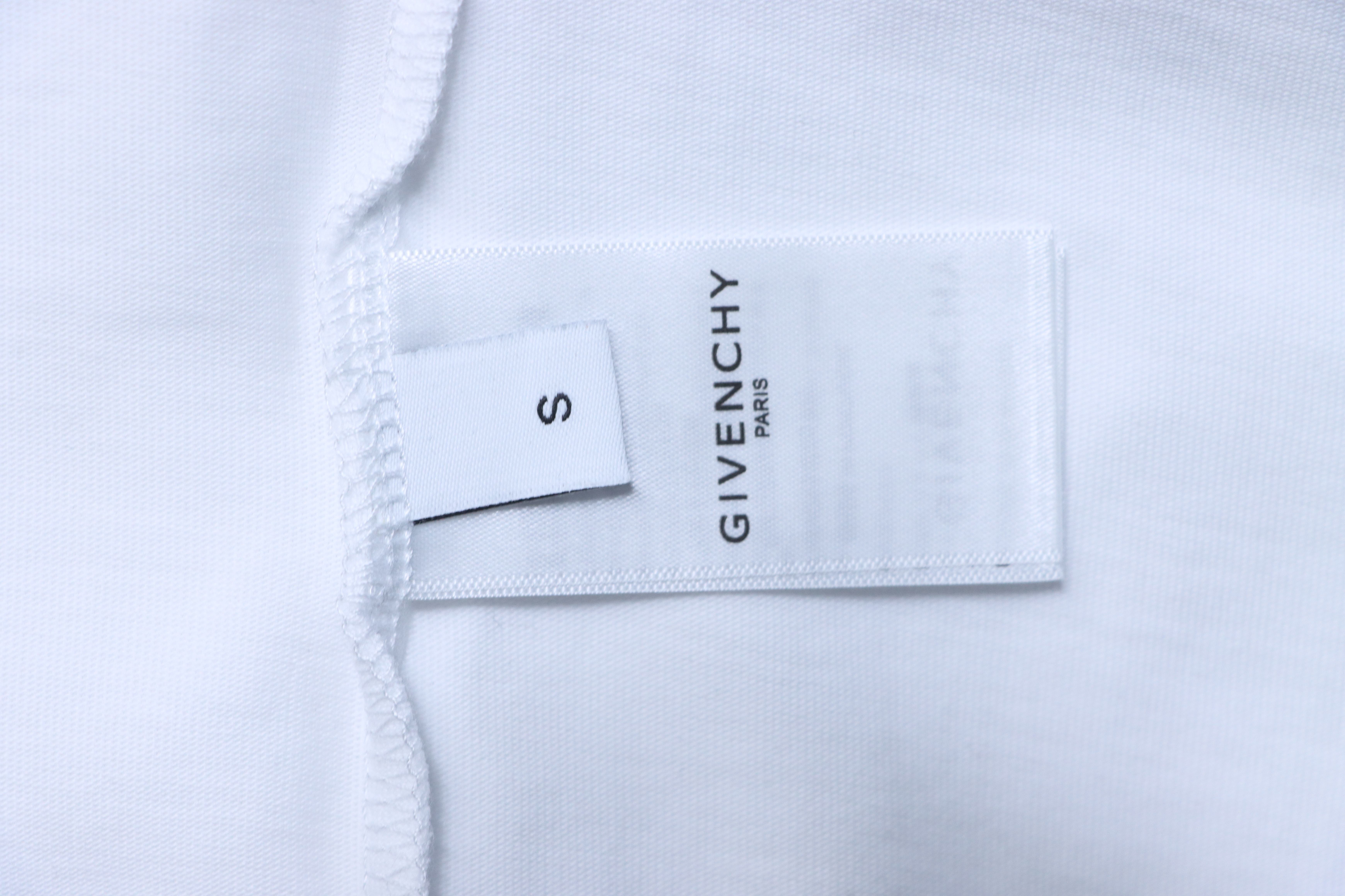 Givenchy Front & Back Four-Panel Print Short Sleeve T-Shirt Style 1