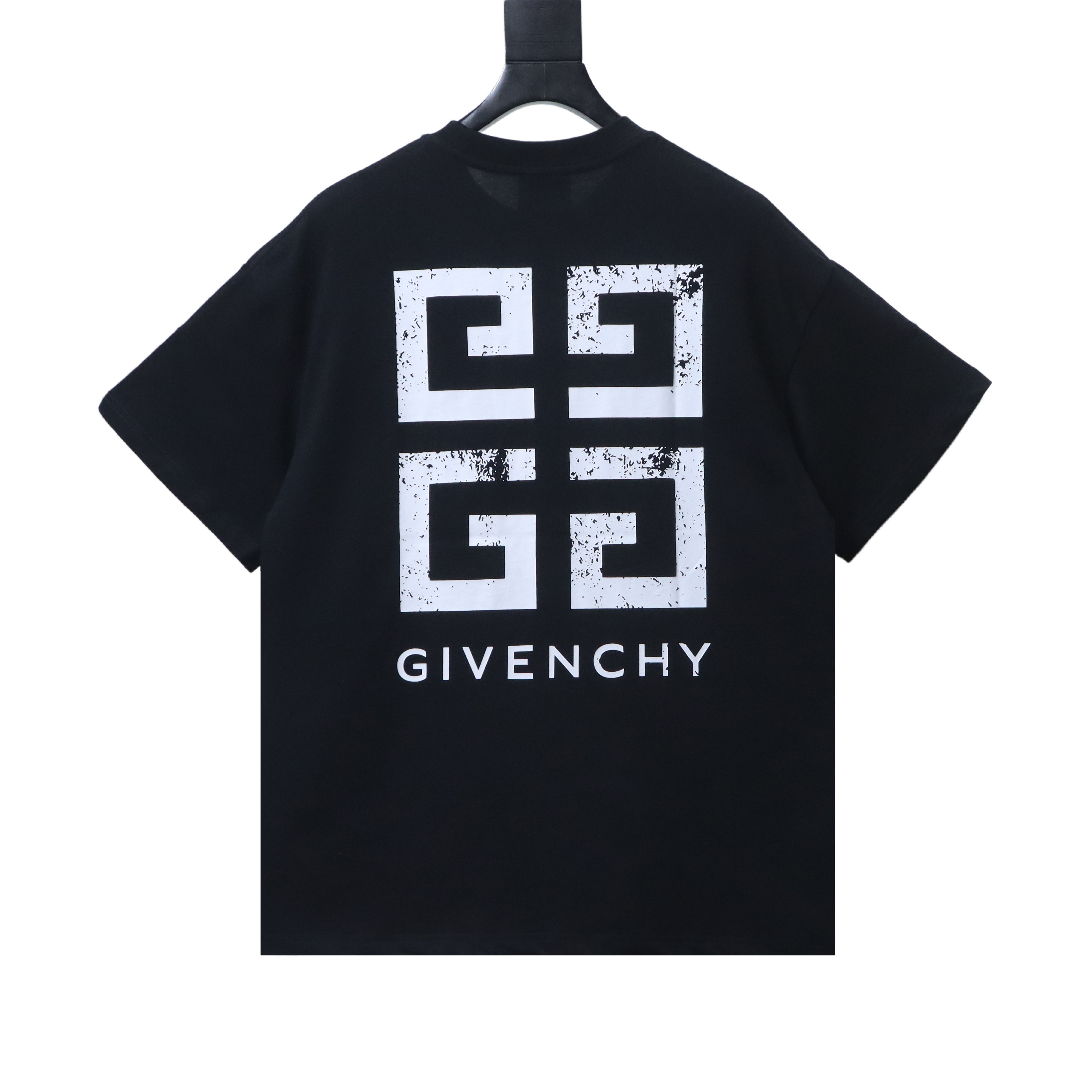 Givenchy Front & Back Four-Panel Print Short Sleeve T-Shirt Style 2