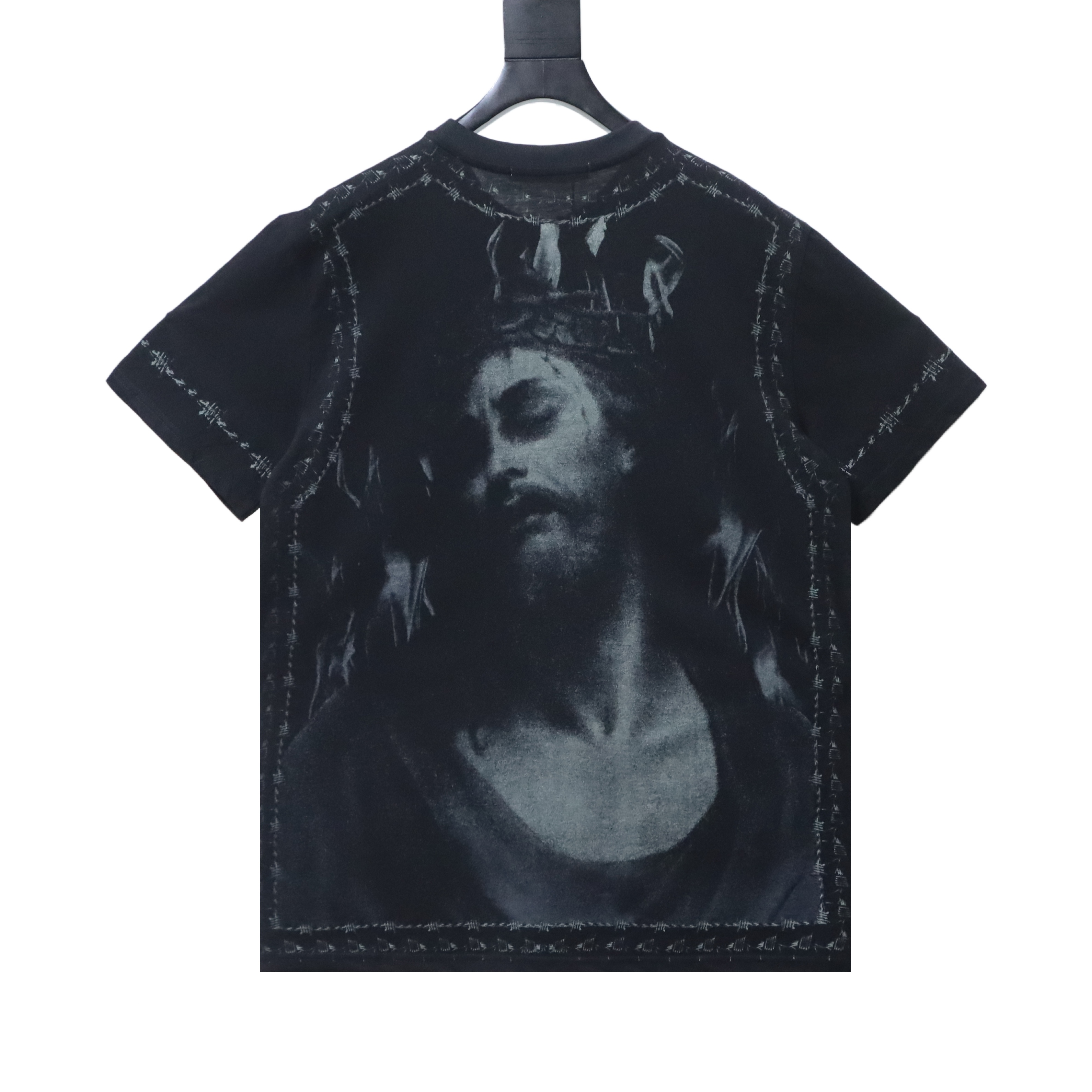 Givenchy GVC 26SS Jesus Graphic Short Sleeve T-Shirt